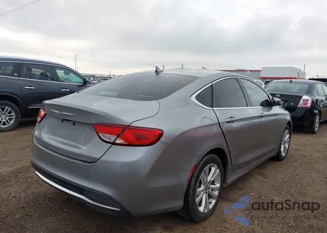 2015 Chrysler 200 Limited from USA, damaged, VIN 1C3CCCAB6FN641403